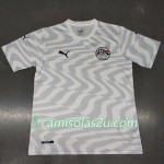 Camisolas de Futebol Egito Equipamento Alternativa 2019 Manga Curta